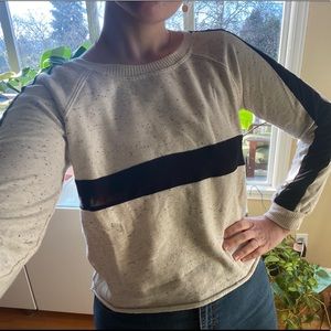 Socialite Speckled Block Sweater - Size S